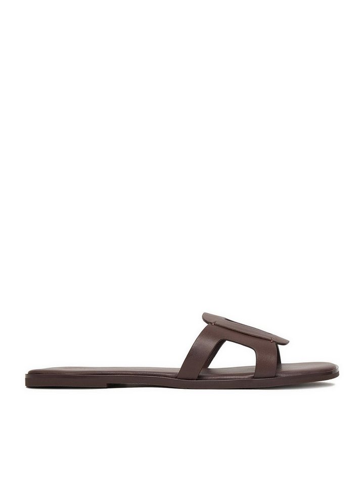 gino rossi Damen Flip-Flops Braun Gino Rossi-C-V2320-15-1 Braun Dunkel Badepantolette