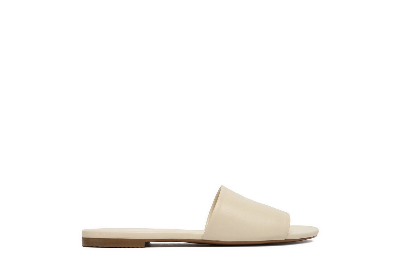 gino rossi Damen-Flip-Flops in Creme Badepantolette