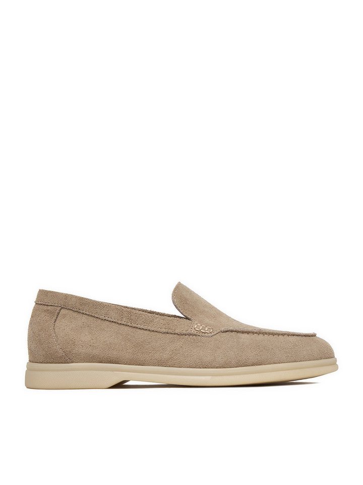 gino rossi Damen-Loafers Beige Gino Rossi-LORELLA 26220 Beige Mokassin
