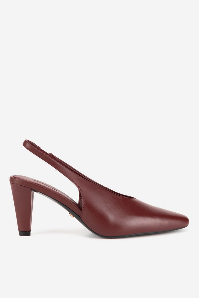 gino rossi DREW‑LT766‑91 – Damen-Pumps aus Leder in Rot Pumps Stabiler Absatz, elegant, weiches Innenmaterial