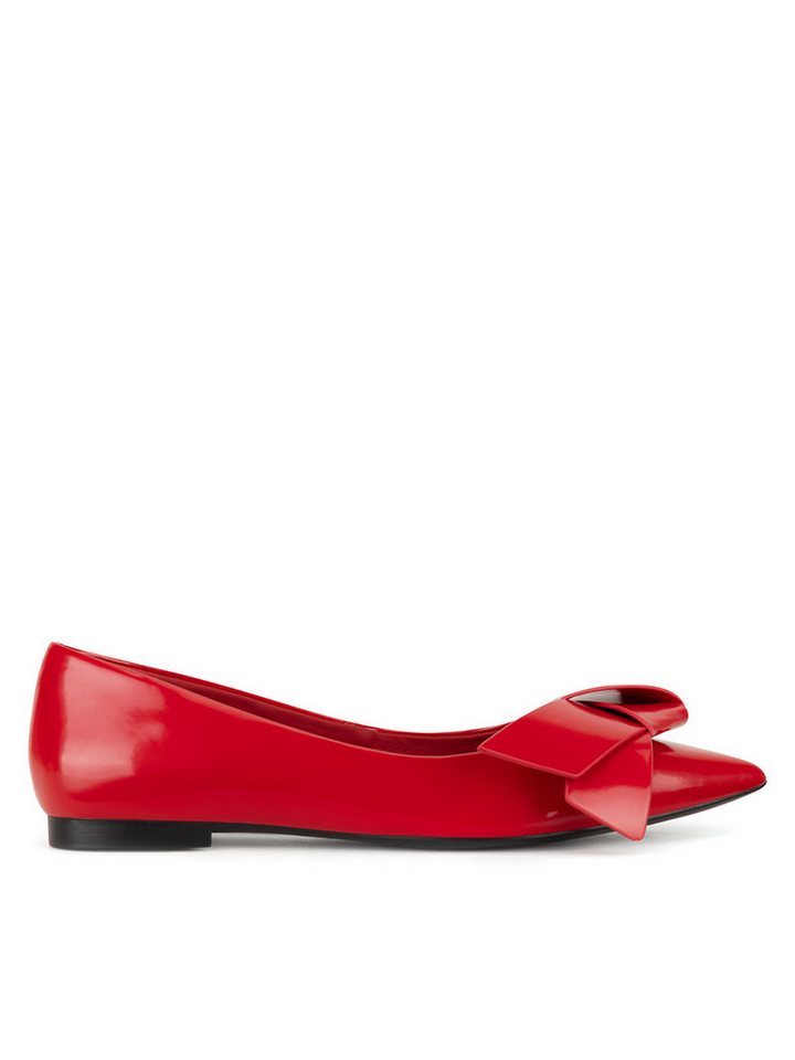 gino rossi Frauen-Ballerinas Rot Gino Rossi-VAL-V1166-211-2 Rot Ballerina