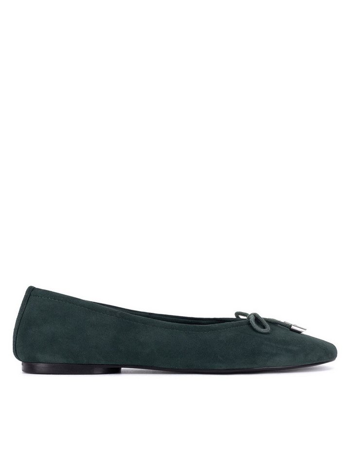 gino rossi „LAYLA“ – Elegante Damen-Ballerinas aus Naturveloursleder Ballerina Aus echtem Leder gefertigt