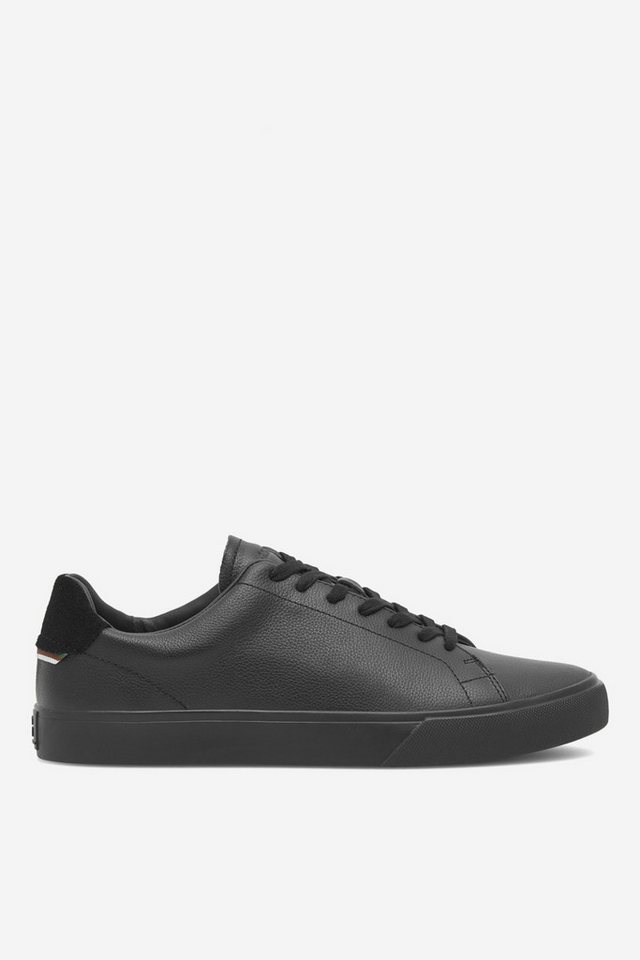 gino rossi LUCA‑02 124AM – Herren-Lederhalbschuhe Schwarz Schnürschuh Klassische Schnürung, weiches Lederfutter