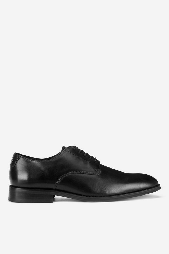 gino rossi MARTINO‑01 125 AM – Herren-Schnürschuhe Leder Schwarz Schnürschuh Klassisch, elegant, strapazierfähig