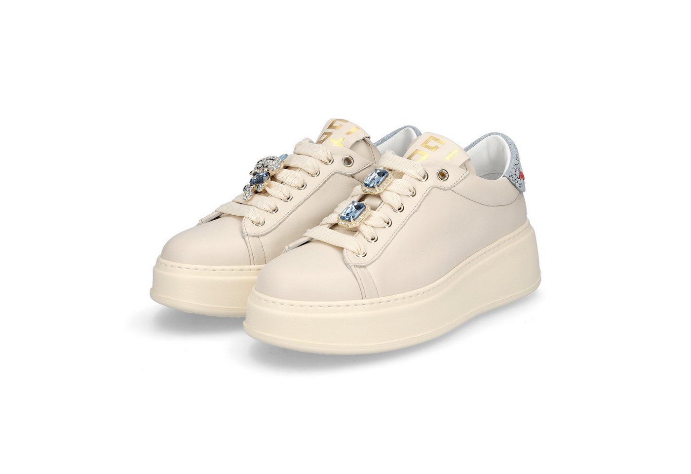 Gio+ Damen Sneaker beige Sneaker