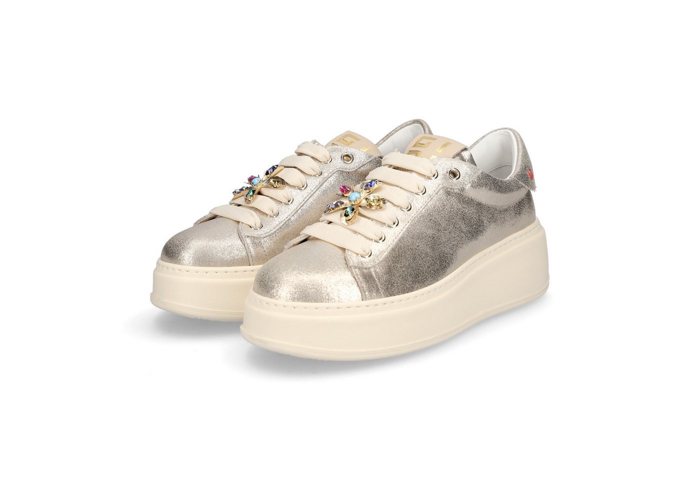 Gio+ Damen Sneaker gold Sneaker