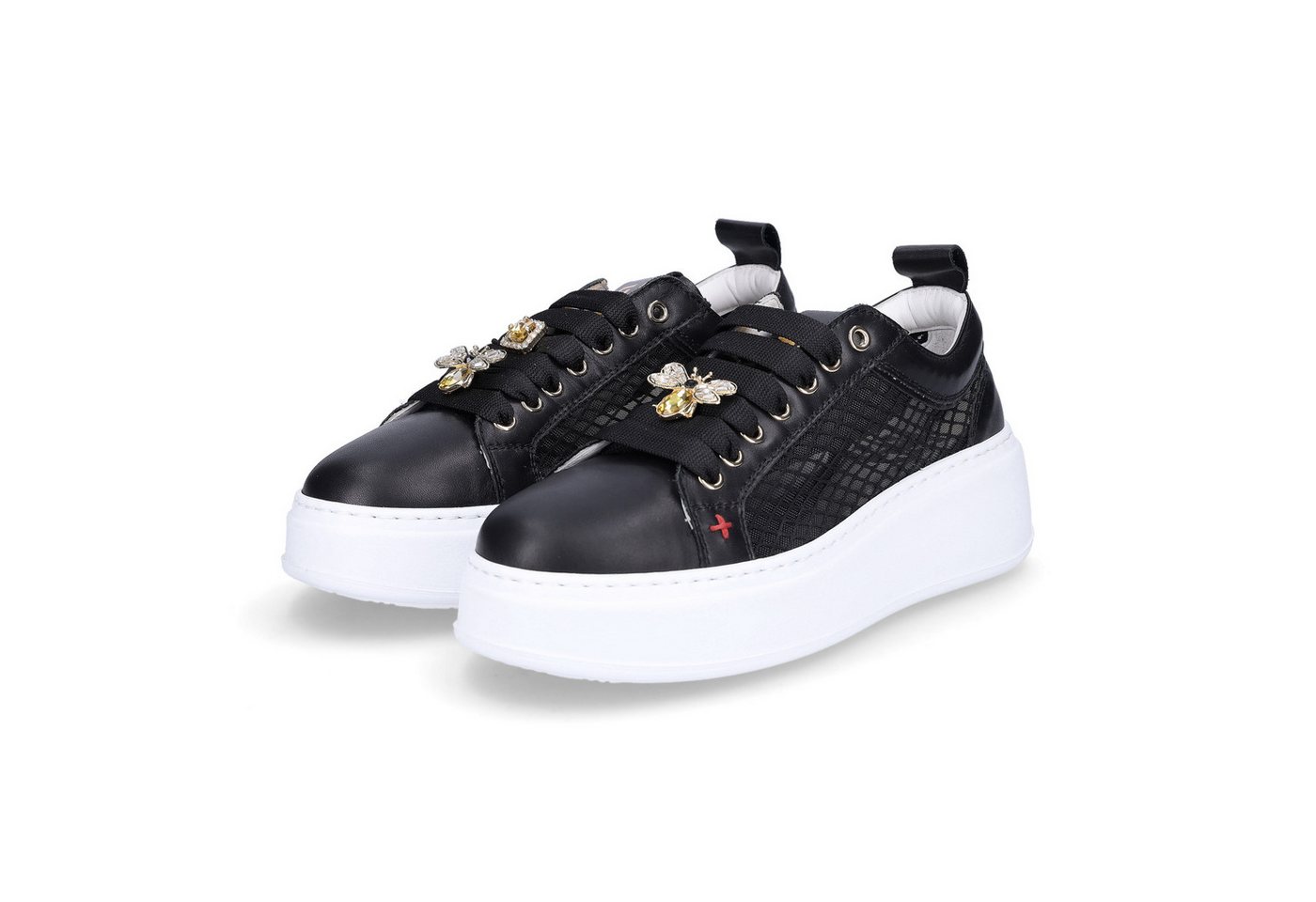 Gio+ Damen Sneaker schwarz Sneaker (schwarz)