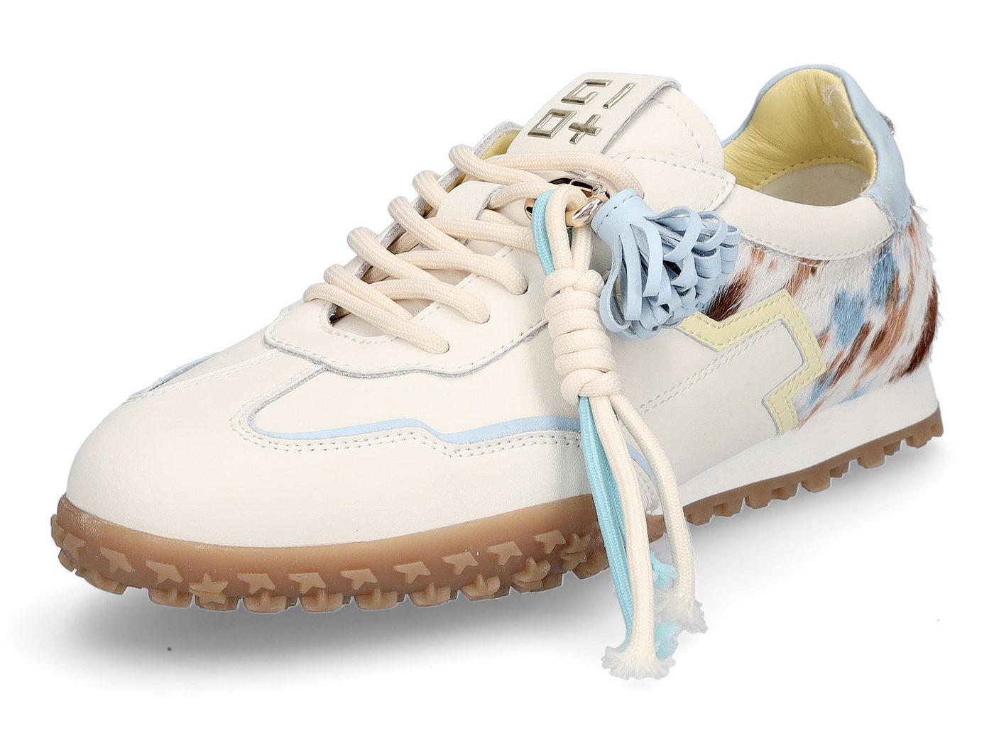 Gio+ Damen Sneaker weiß combi Sneaker