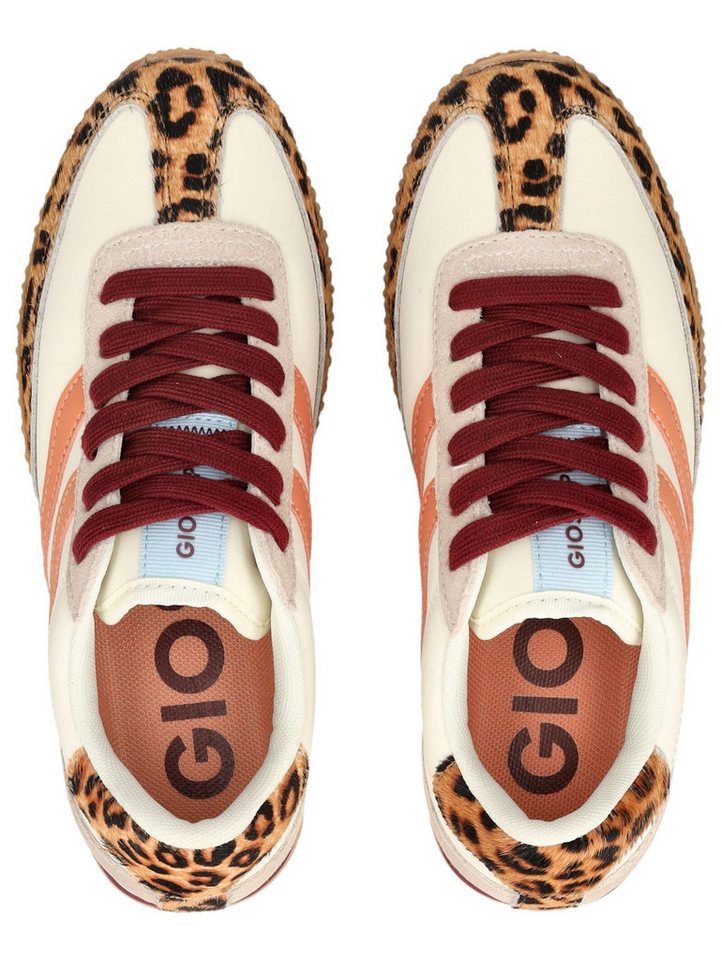 Gioseppo Sneaker Leder/Textil Sneaker (Leopard)