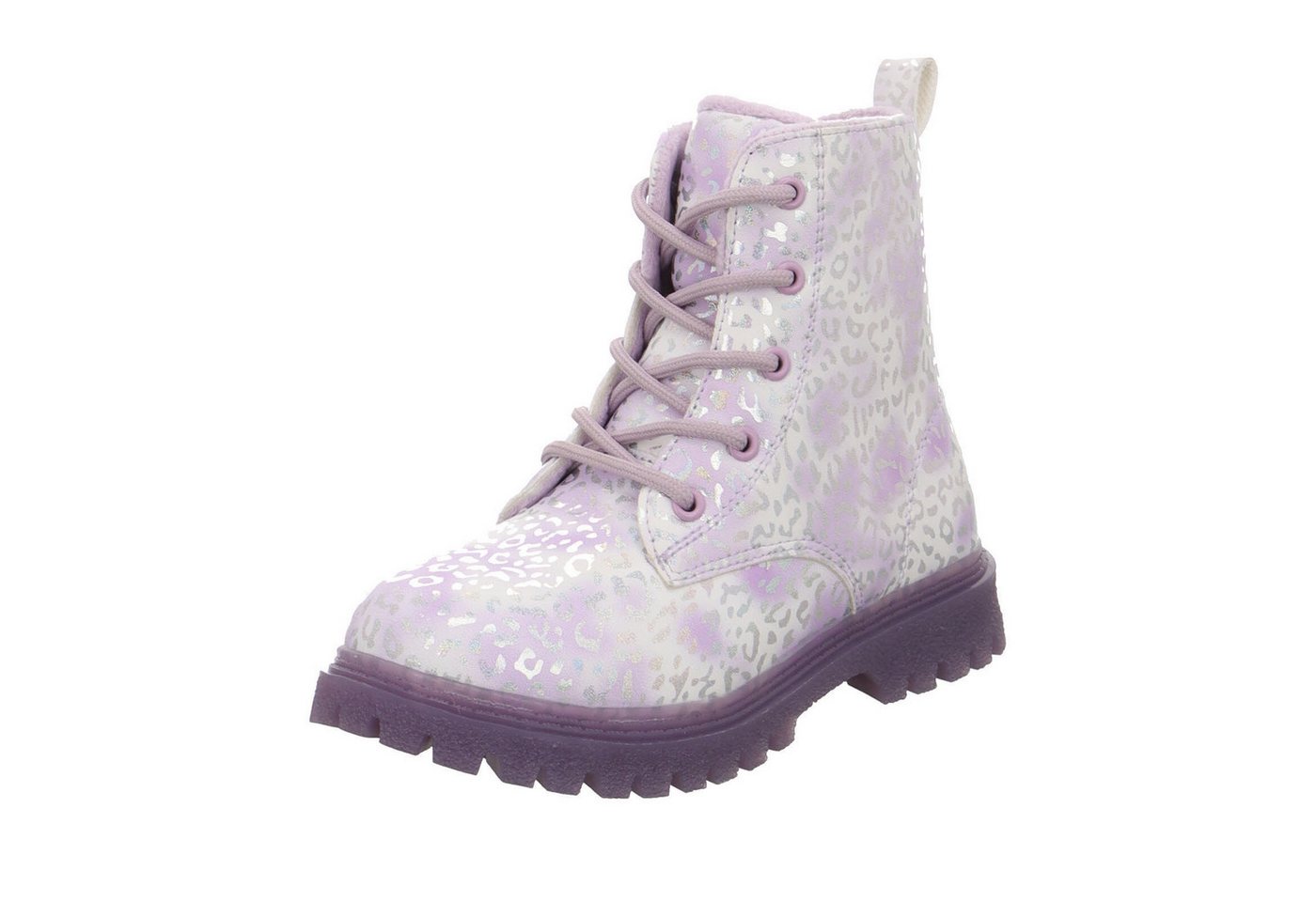 Girlz Only KFS452-PU Stiefelette (lila/silber)