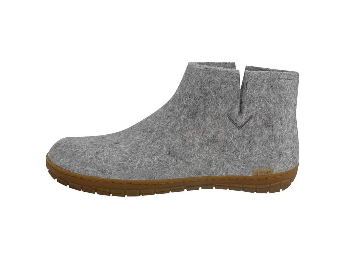glerups dk Naturkautschuksohle Hausschuh (1-tlg) Boots - Natürliches Material, Schützt vor Geruch, Bequem und weich