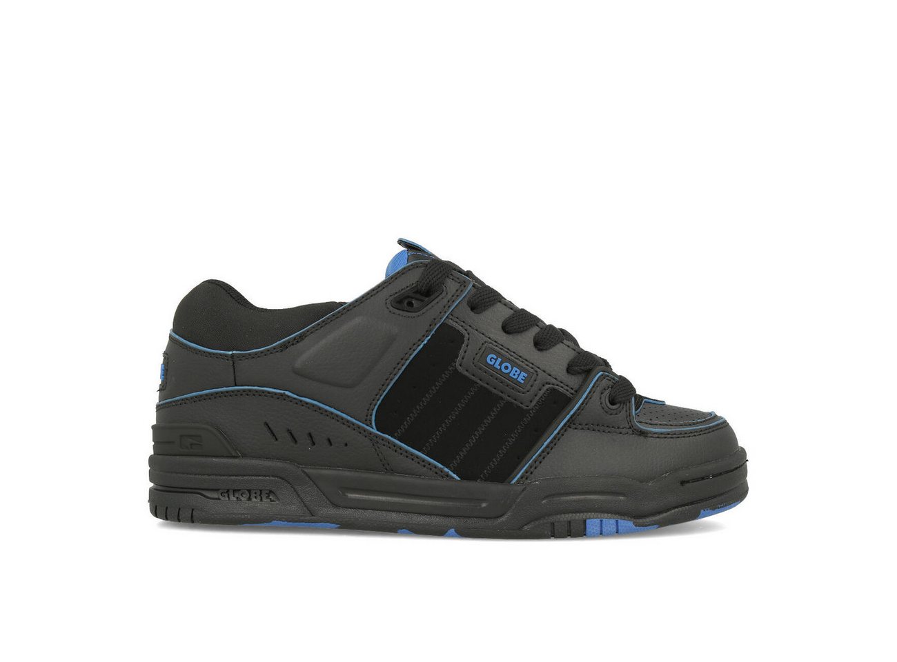 Globe Fusion Herren Black Blue Mosaic Sneaker