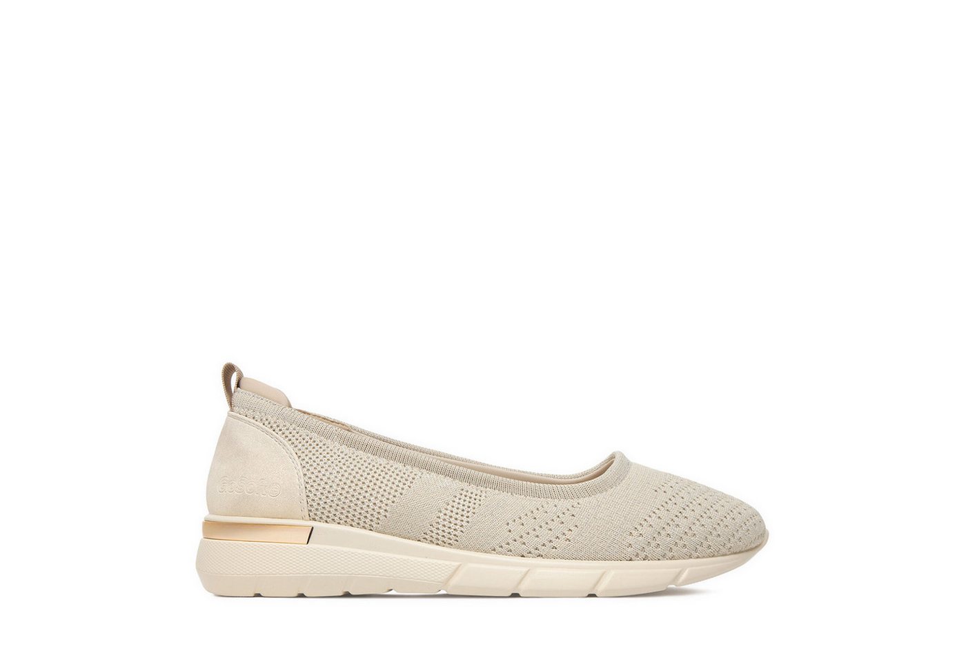 Go Soft Damen Ballerinen Beige Ballerina
