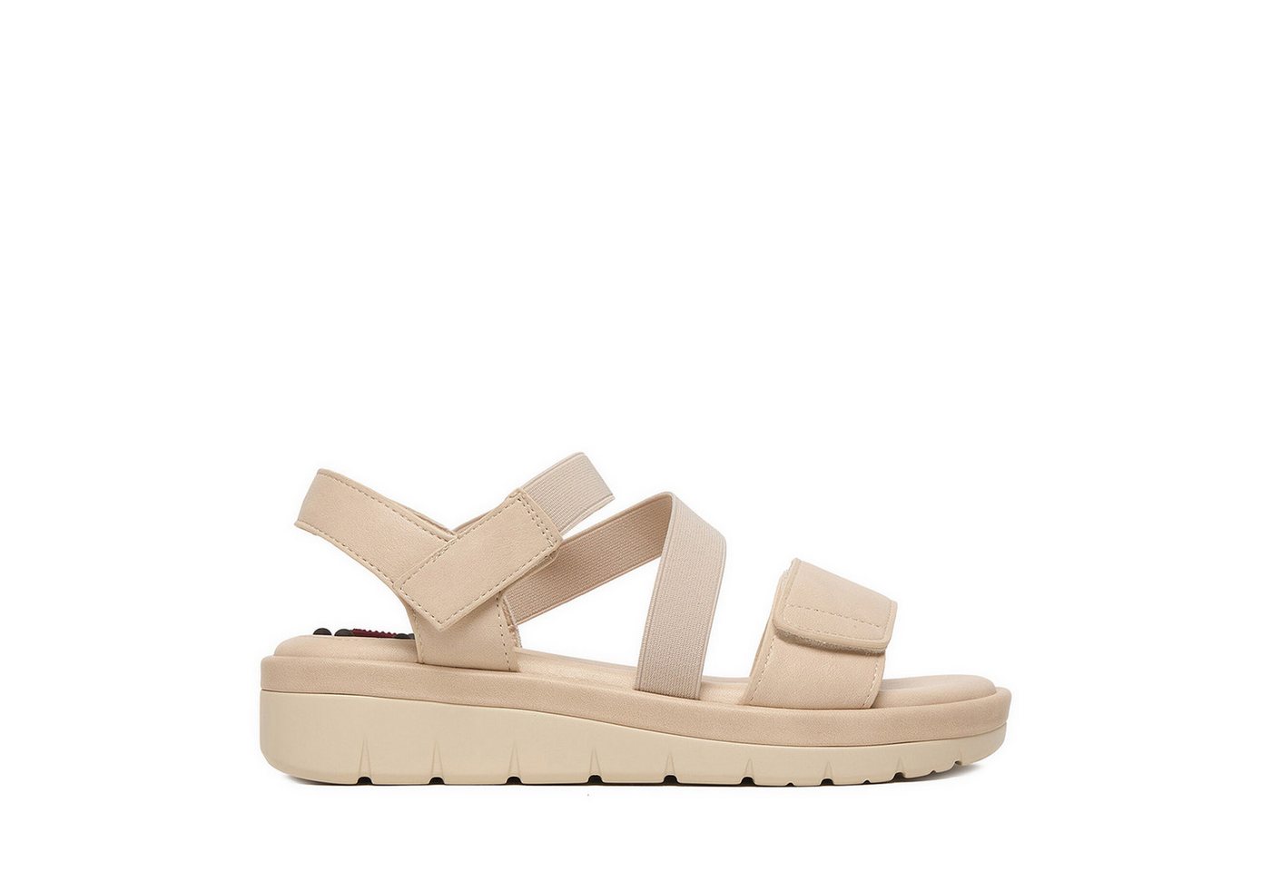Go Soft Damen-Sandalen Beige Sandale (beige)