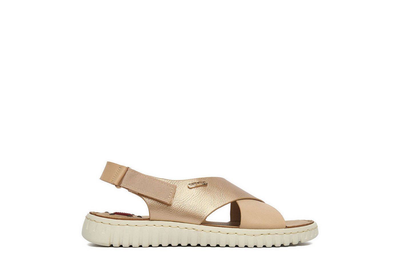 Go Soft Damen Sandalen Golden Sandale