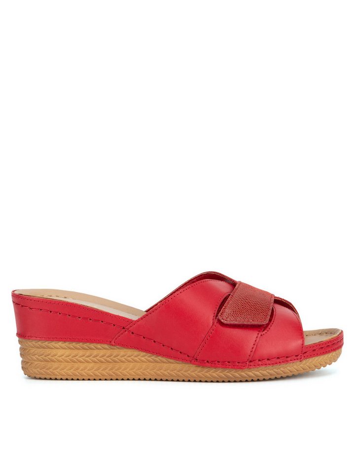 Go Soft Pantoletten ARC-2309-07 Rot Pantolette