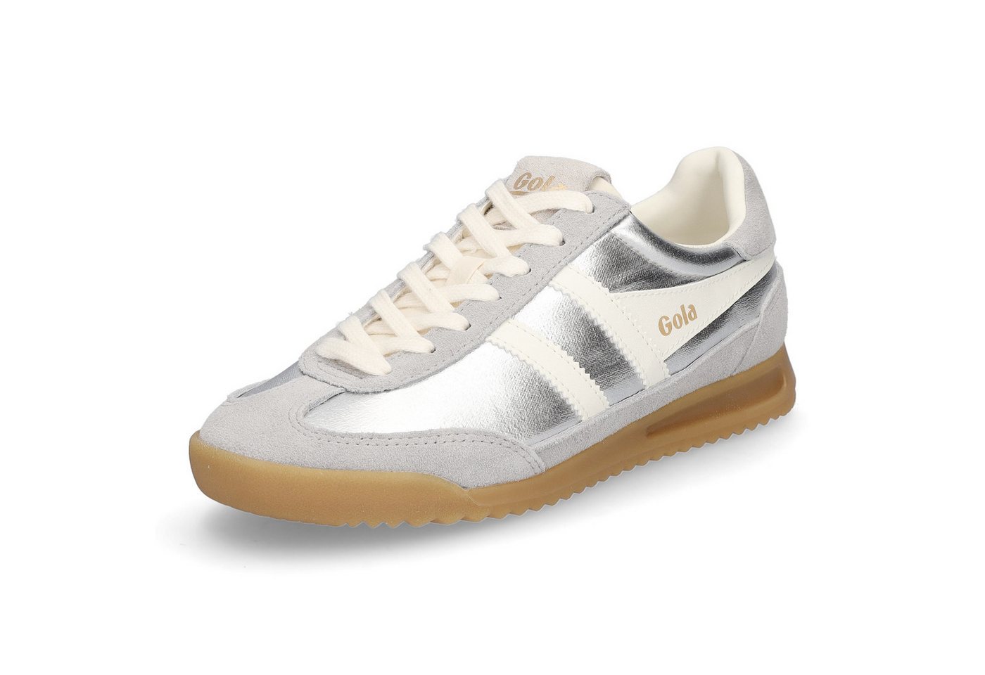 Gola Damen Sneaker Firefly Metallic silber Sneaker