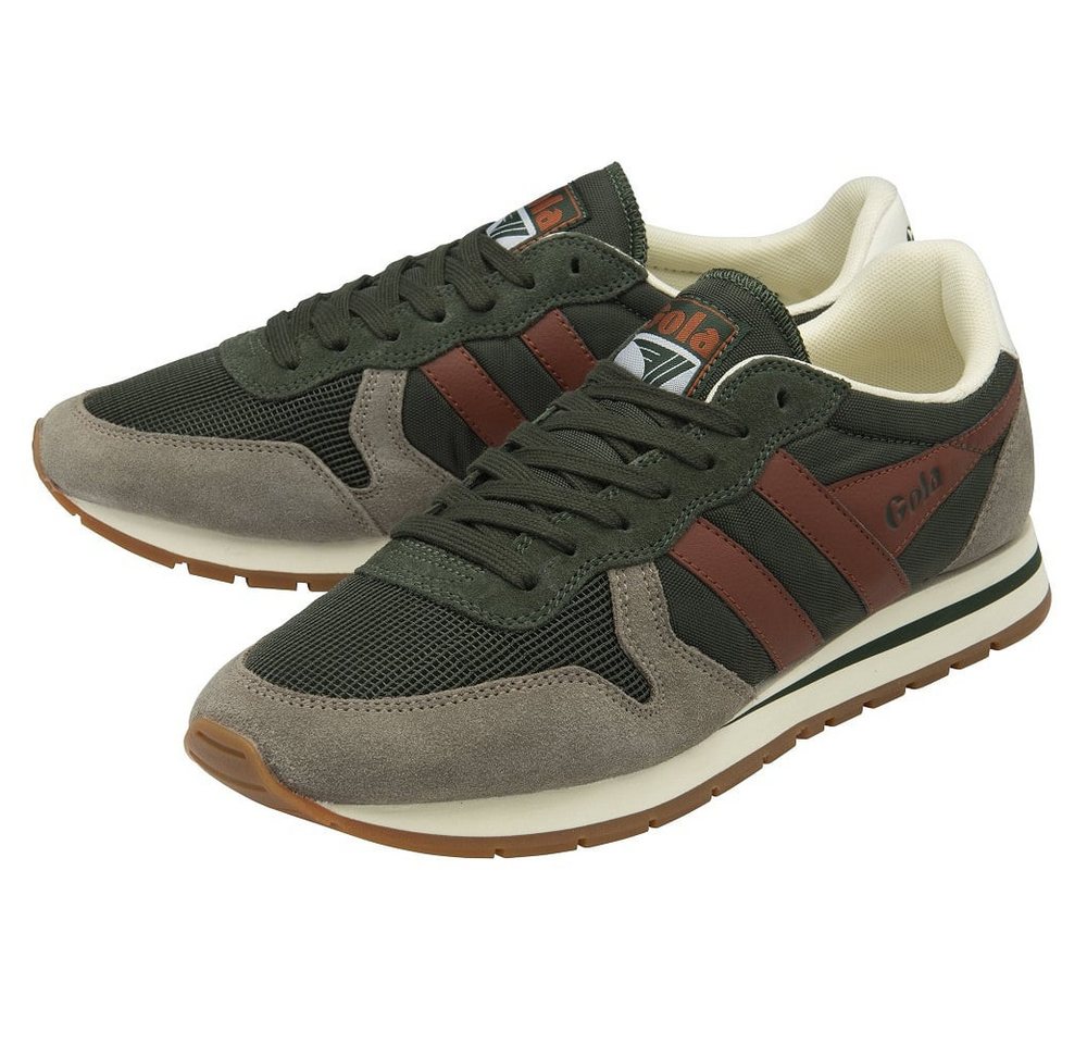Gola Daytona 2025 khakigrün/braun/rostrot Herren Sneaker