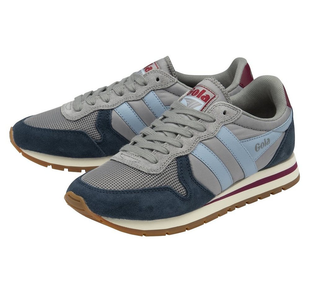 Gola Daytona 2025 zementgrau/navyblau/himmelblau Damen Sneaker