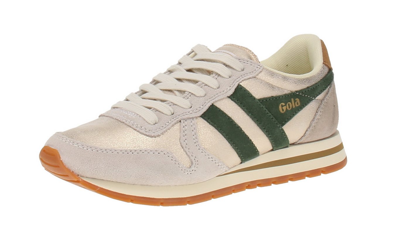 Gola Daytona Blaze - Damen Sneaker - Gold-Evergreen-Brown-Sugar Sneaker