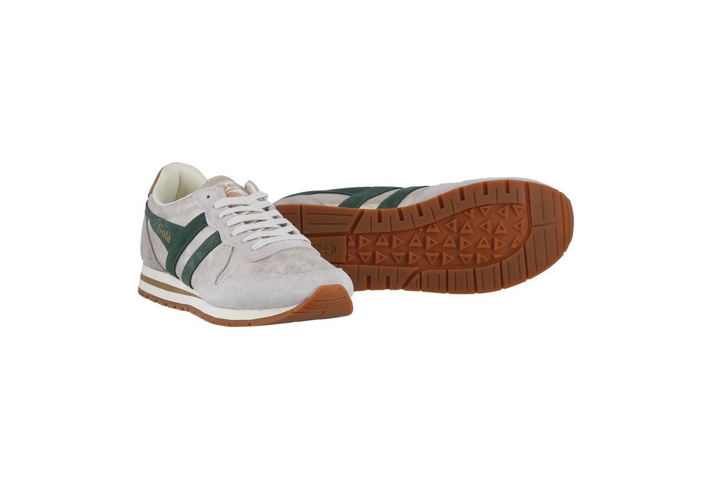 Gola Daytona Blaze gold/immergrün/braun Damen Sneaker