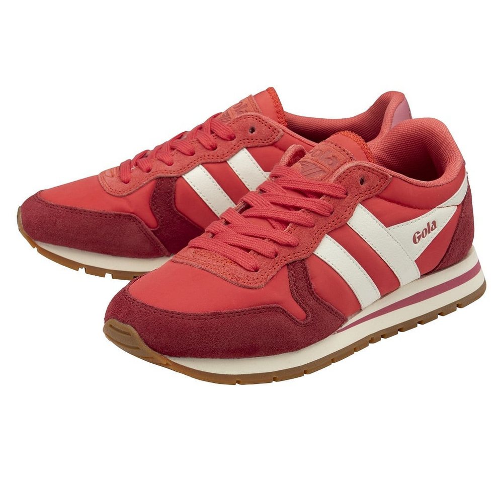 Gola Daytona Chute 2025 korallenrot/dunkelrot/offweiss Damen Sneaker