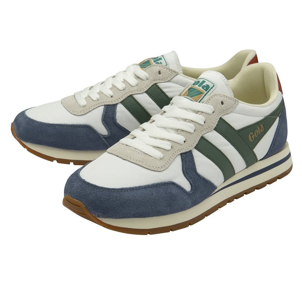 Gola Daytona Chute offweiss/blau/salbei Herren Sneaker