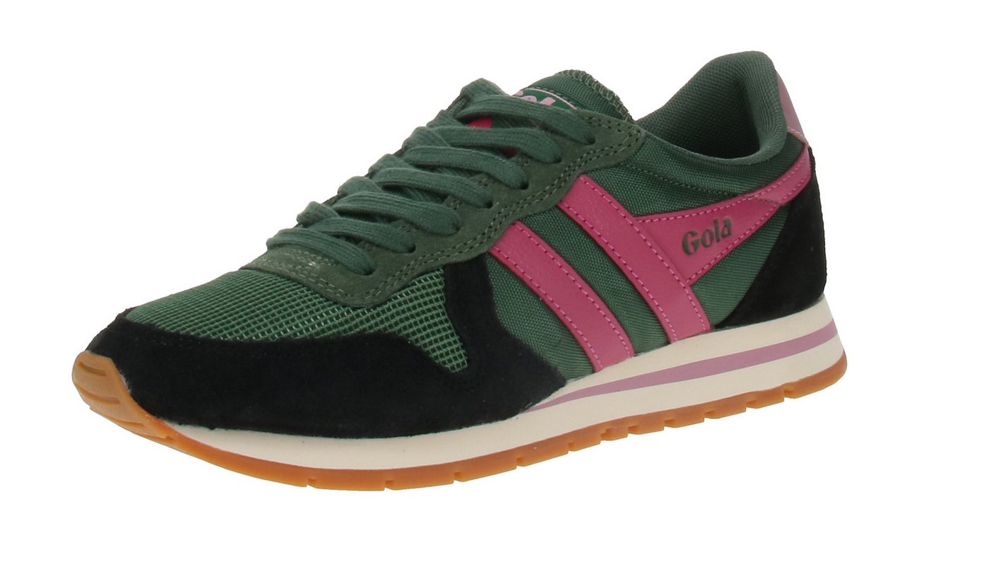 Gola Daytona - Damen Sneaker - Evergreen-Black-Fuchsia Sneaker