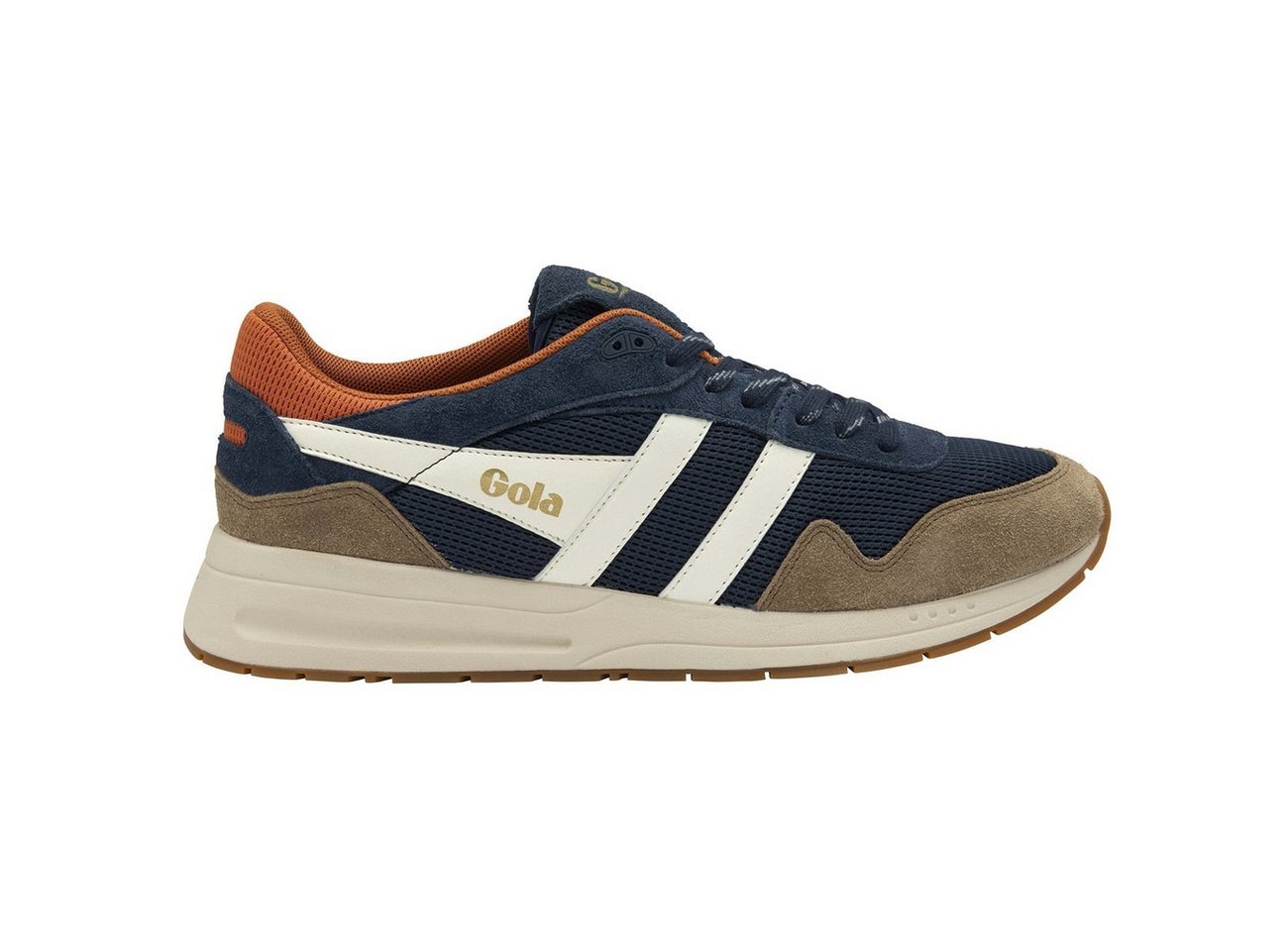 Gola Delta 2026 navyblau/tobacco/offwhite Herren Sneaker