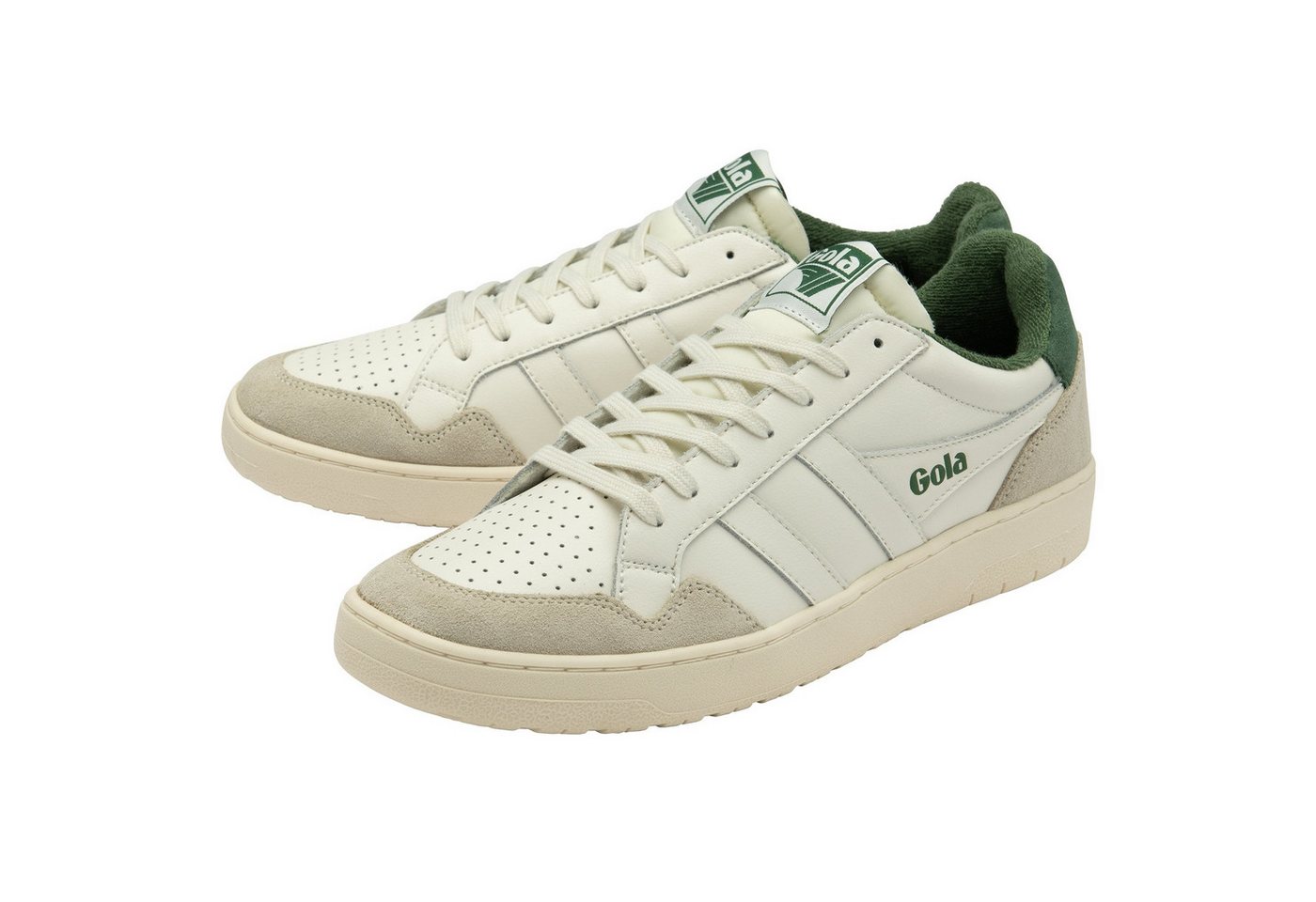 Gola Eagle 2025 offweiss/immergrün Damen Sneaker