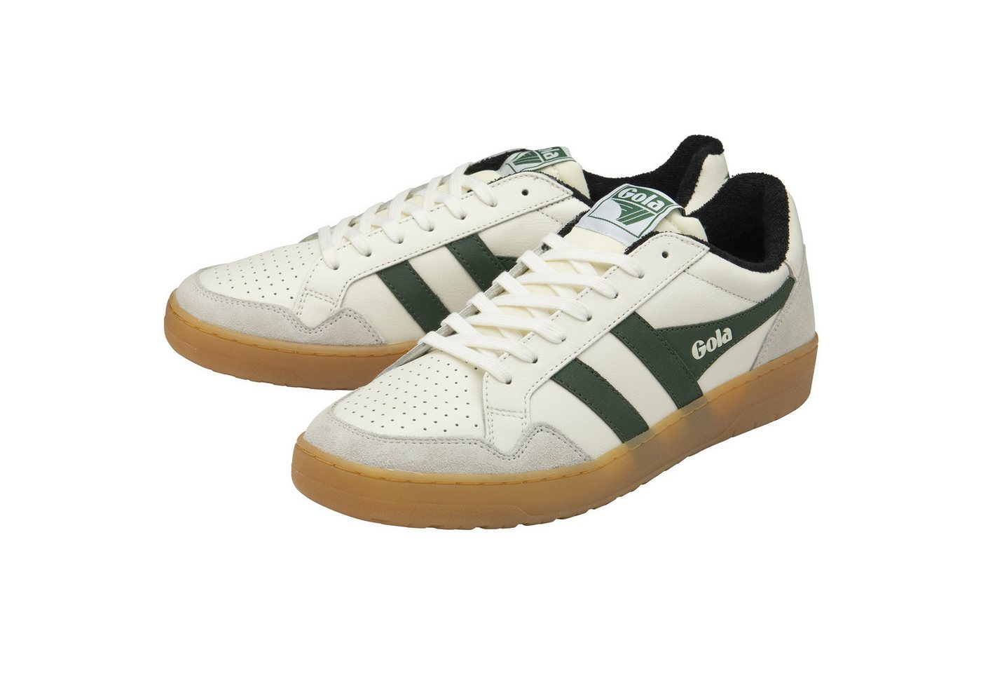Gola Eagle '86 2025 offweiss/immergrün/schwarz Herren Sneaker