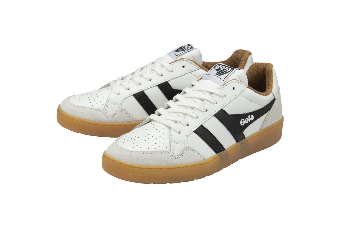 Gola Eagle '86 2025 weiss/schwarz/braun Herren Sneaker