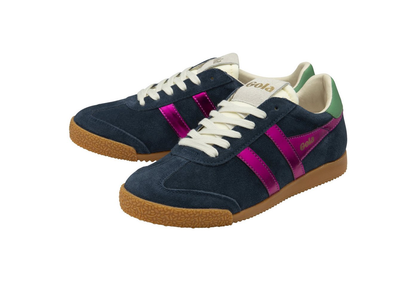 Gola Elan Glitz 2025 navyblau/fuchsiapink/smaragdgrün Damen Sneaker