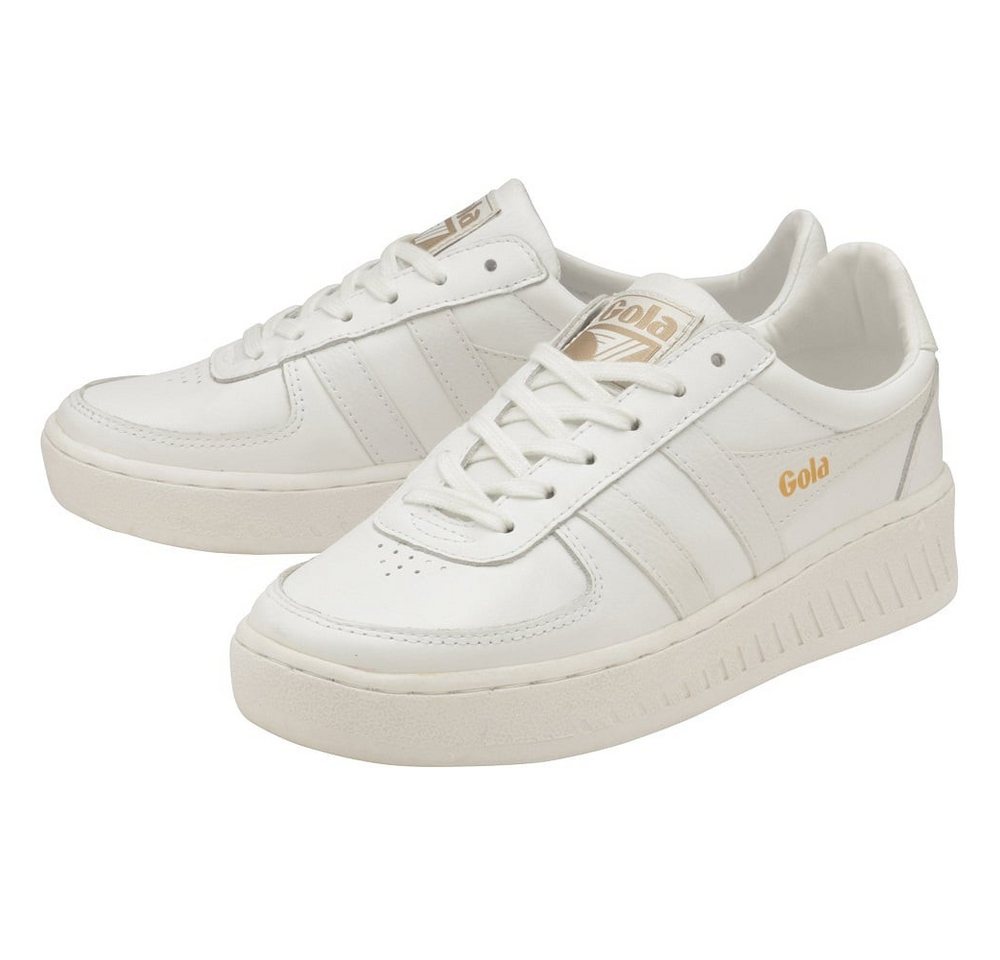 Gola Grandslam Leder weiss Damen Sneaker