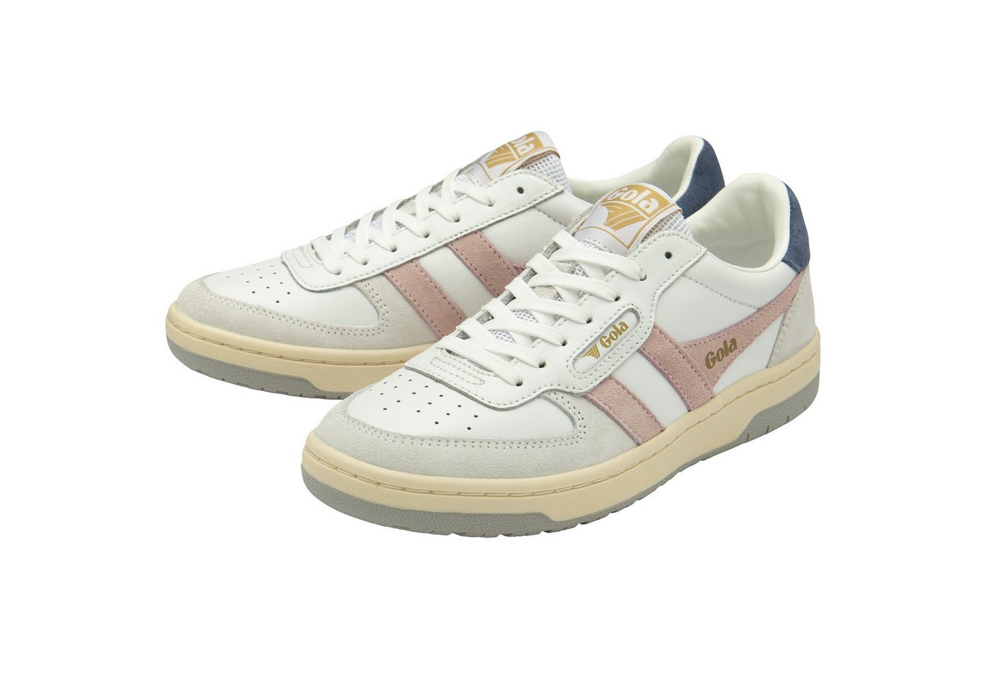 Gola Hawk weiss/rosa/dunkelblau Damen Sneaker