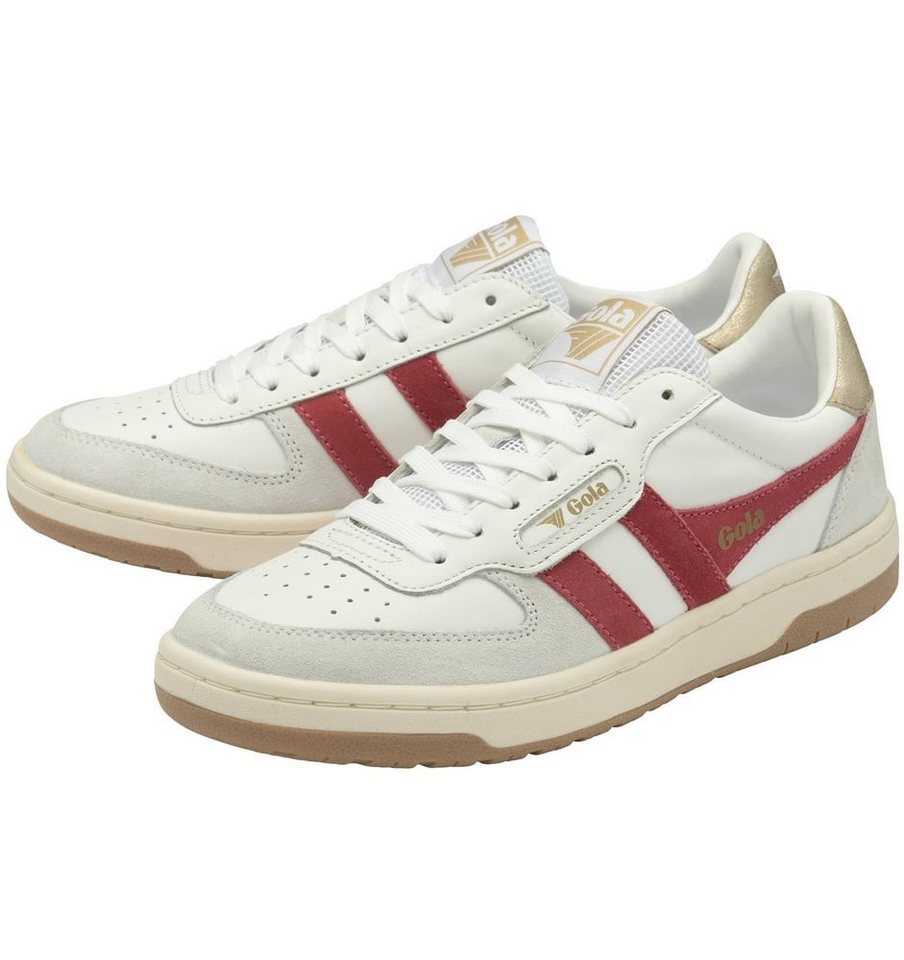 Gola Hawk weiss/rot/gold Damen Sneaker