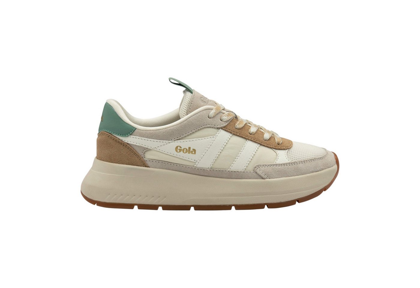 Gola Phoenix off white/carmel/mint Damen Sneaker