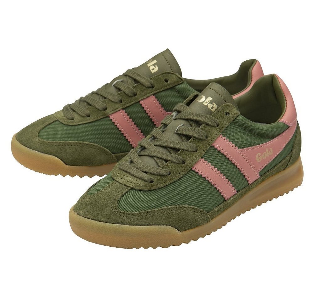 Gola Tornado 2025 militärgrün/pink Damen Sneaker