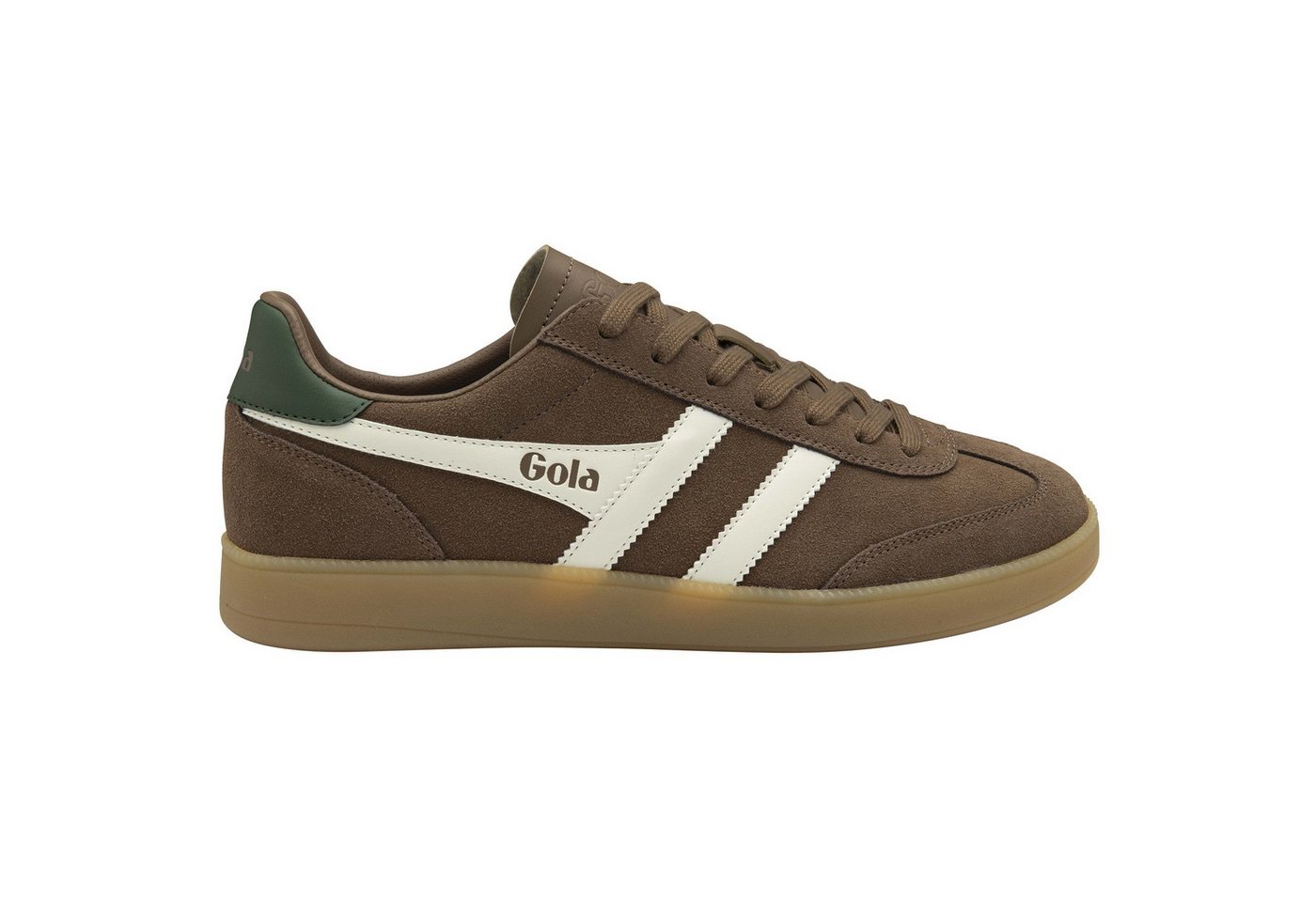 Gola Viper (Wildleder) 2026 dunkelbraun/offwhite/grün Herren Sneaker