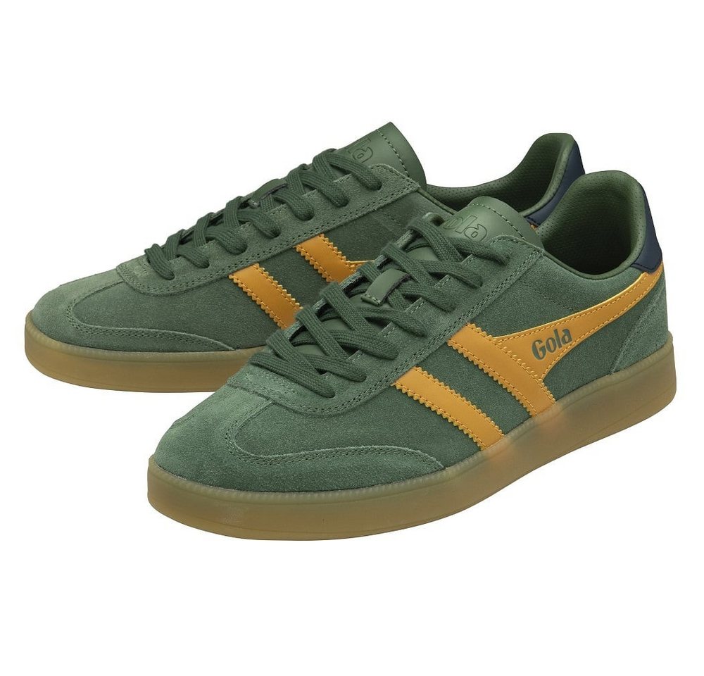 Gola Viper (Wildleder) grün/sonnengelb/navyblau Herren Sneaker