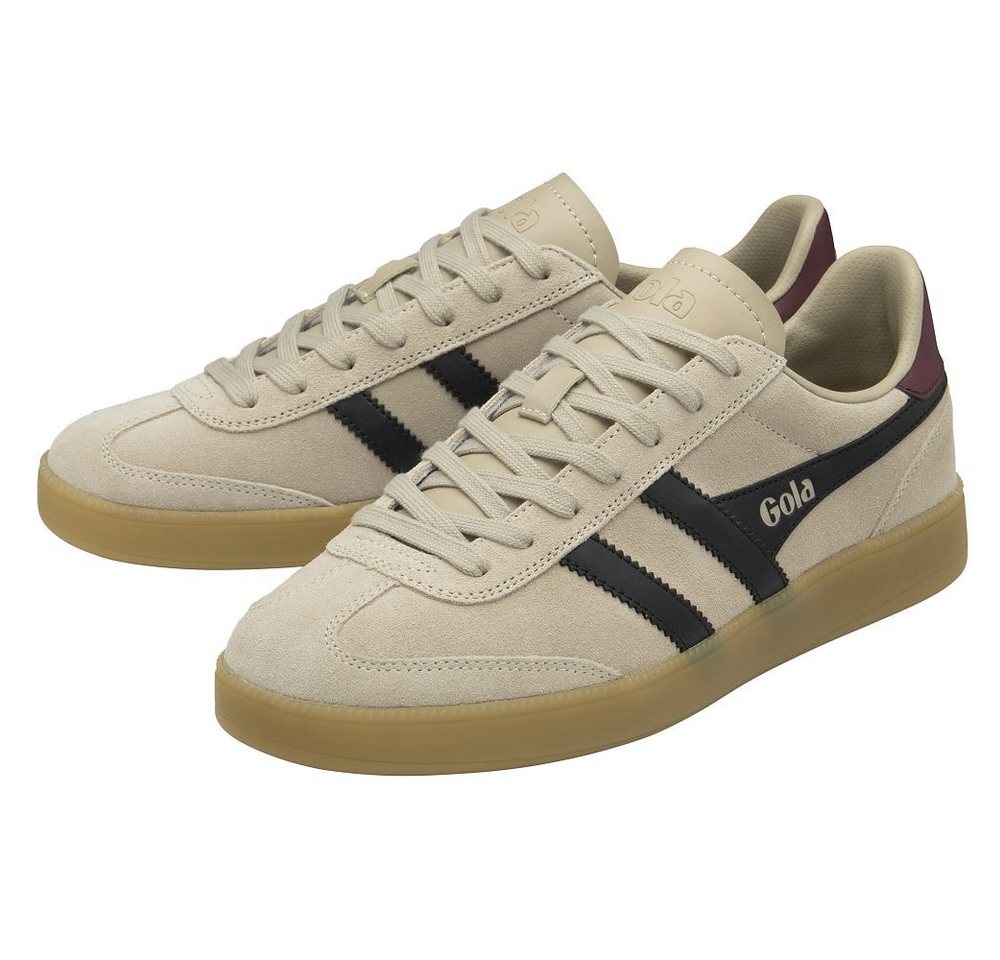 Gola Viper (Wildleder) hellgrau/schwarz/ockerrot Herren Sneaker