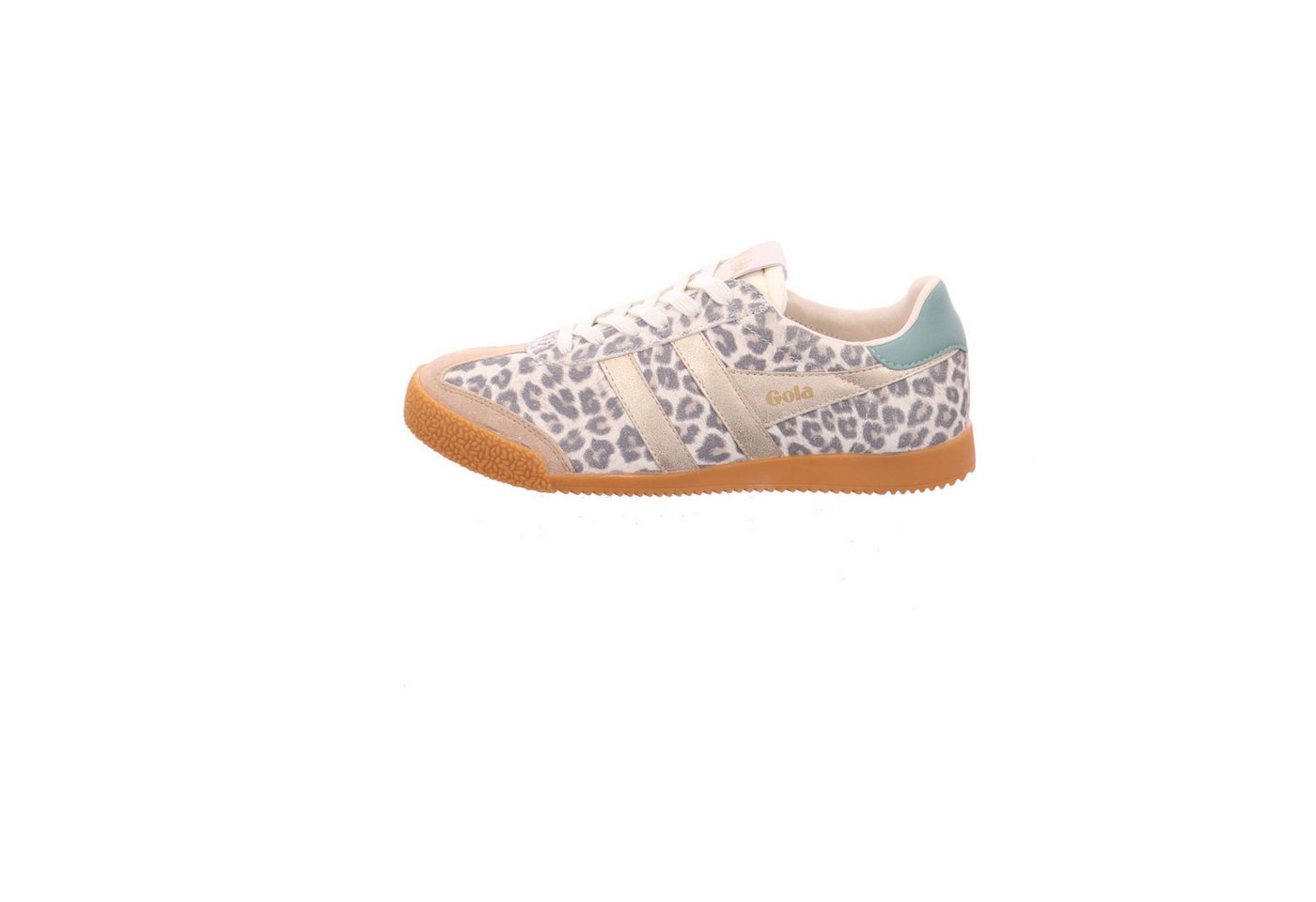Gola Women's Elan Safari Leo/Caramel/Gol Sneaker