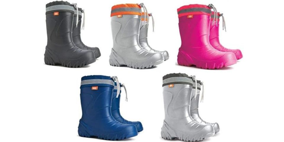 GOLDKIDS Demar Ultra Leichte Gummistiefel (Lammfell, Gefüttert Winterstiefel) Winterstiefel Winterschuhe Mammut