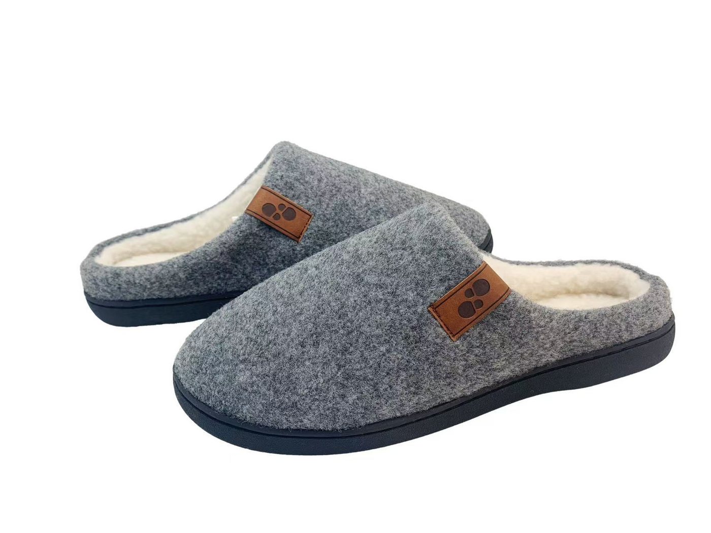 GOOD MOTION Winter Hausschuhe, Pantoffeln, rutschfest Plüsch Hausschuhe