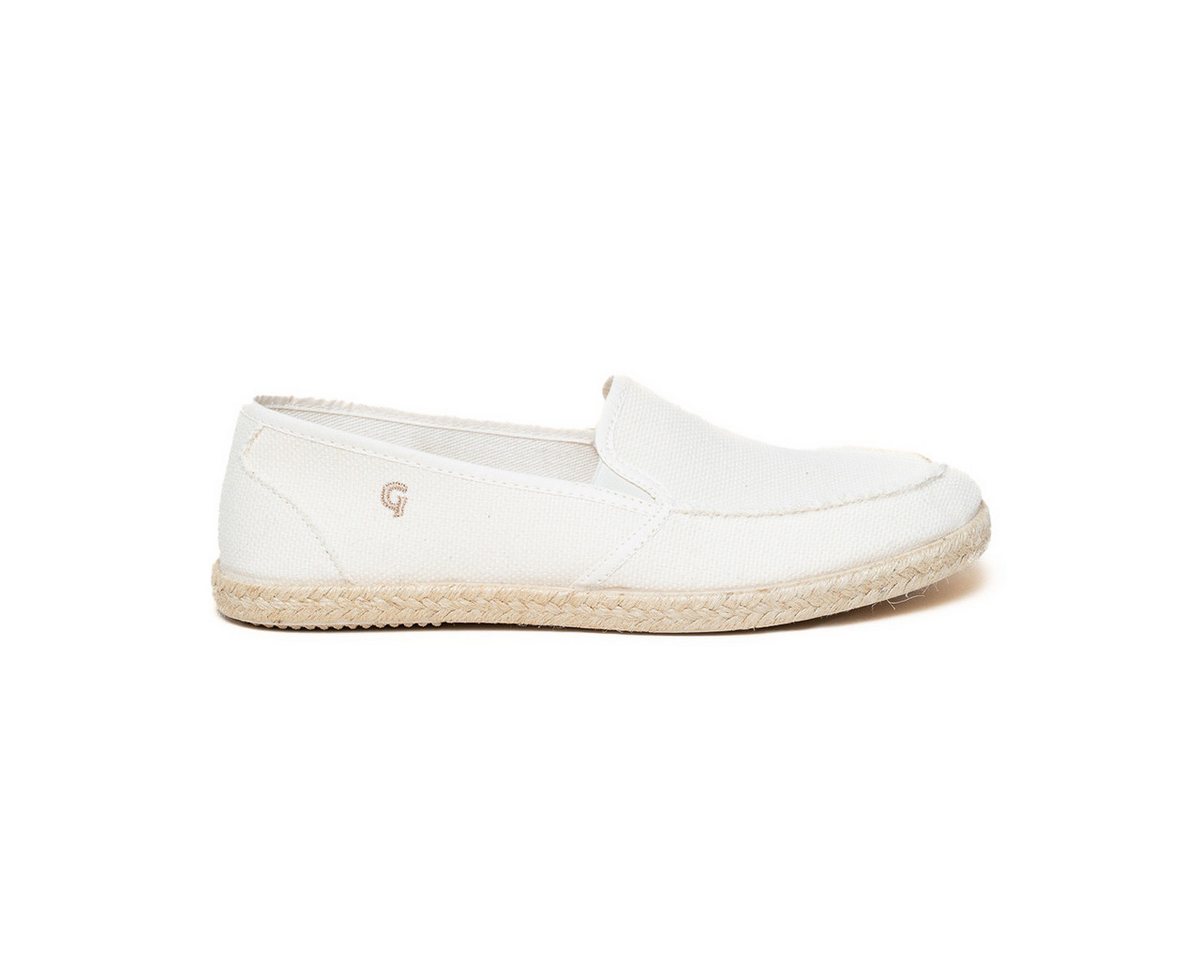 Gottstein Camping Linen Sailor Bootsschuh (1-tlg) Bootsschuh - Mit Kautschuksohle, Aus recyceltem Leinenstoff