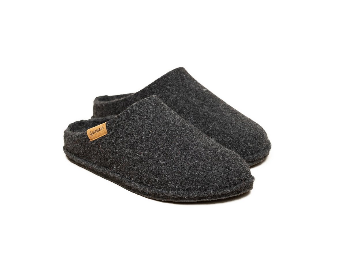 Gottstein Classic-Co Pantoffel (1-tlg) Pantoffeln - Nahtloser Wollfilz, Herausnehmbare Innensohle