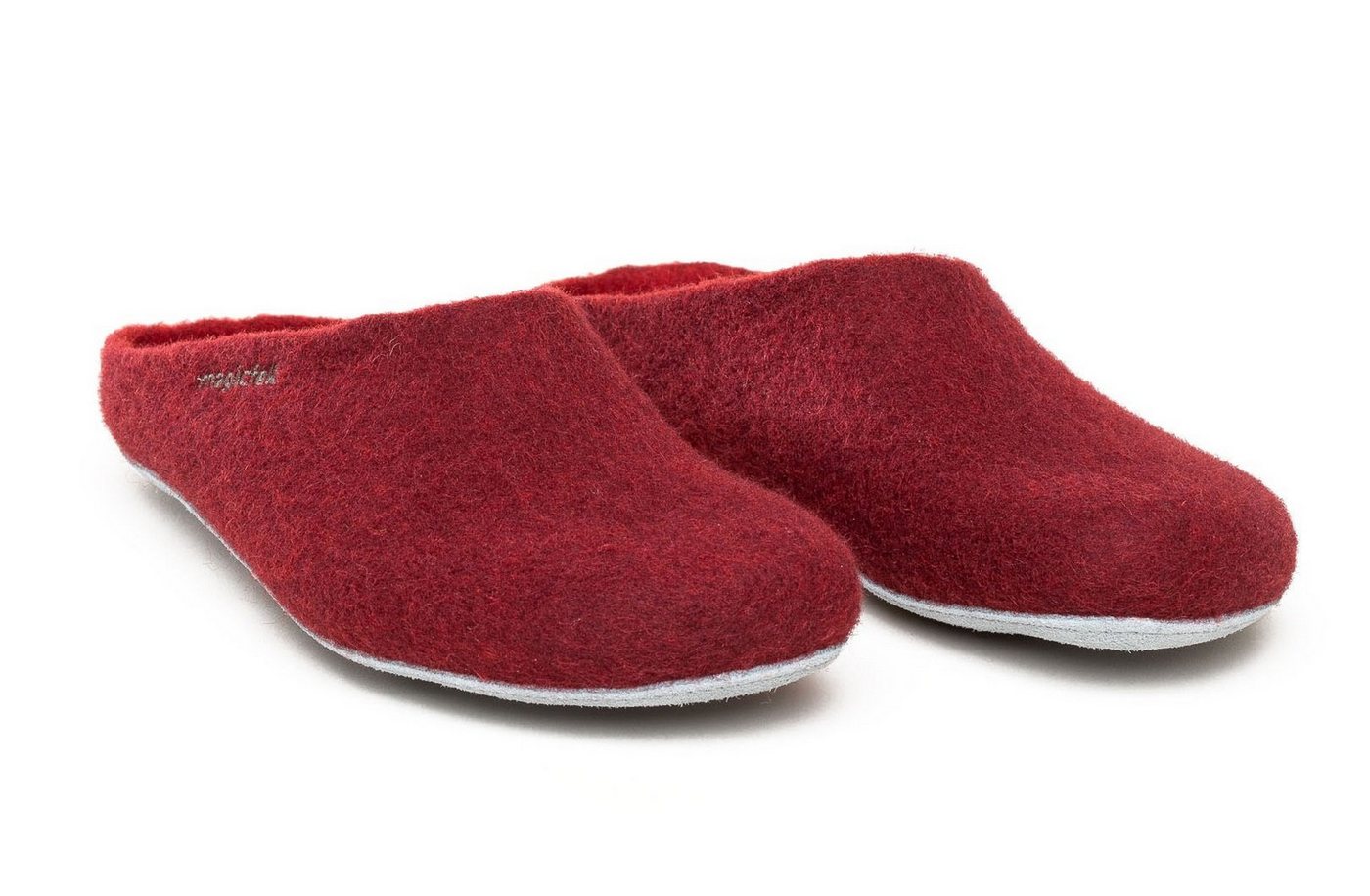 Gottstein Magicfelt 701 (100% Wolle) rot (Größe 36-42) Hausschuh