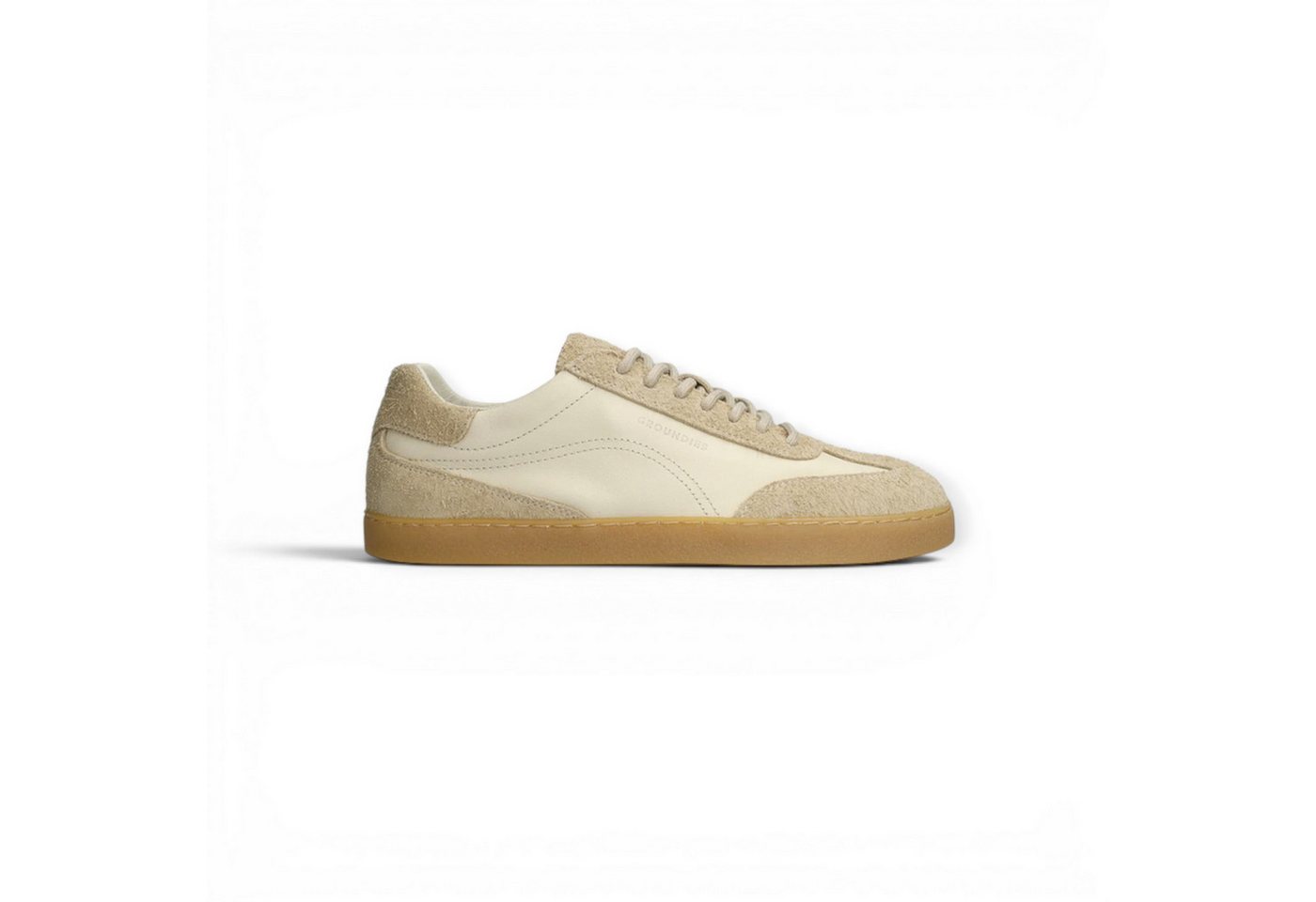 Groundies Panama Soft (Zero Drop, breite Zehenbox) beige/cream Damen Sneaker