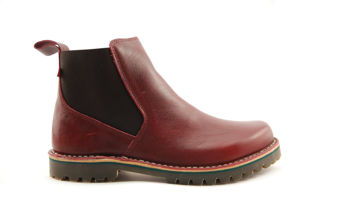 GRÜNBEIN Chelsea Boots Susanne Naturform Chelseaboots (rot)