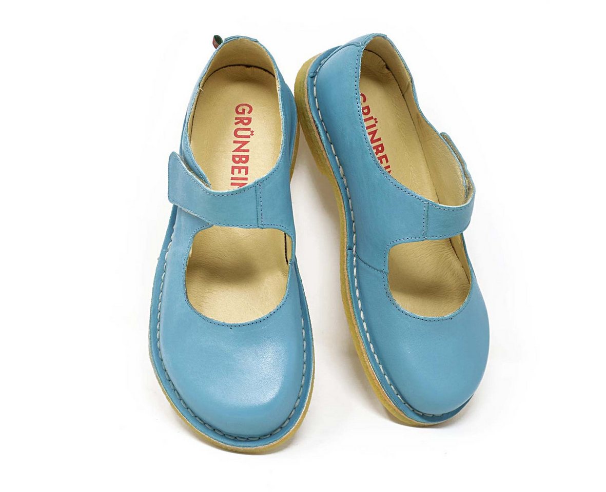 GRÜNBEIN Spangen-Ballerinas Gerda Naturform Ballerina